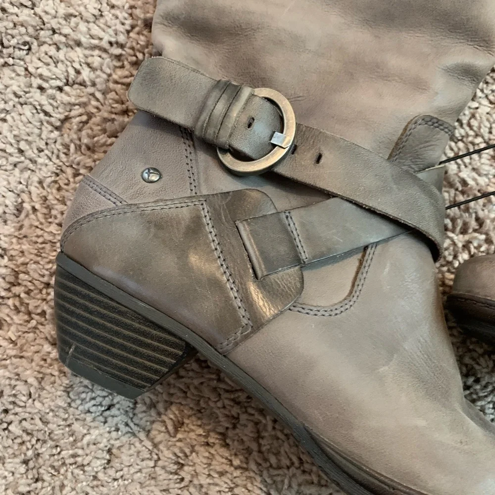 New Pikolinos Brujas Boot Reputable Choco Olmo Knee Length Shoes Leather Grey 39